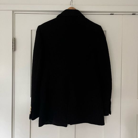 Zara Button Textured Blazer - Picture 3 of 5